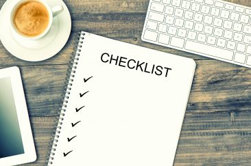 checklist with check marks