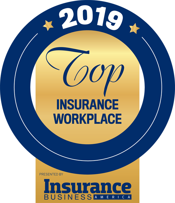 Hanson and Ryan 2019 Top Insurance Workplace Award