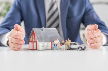 Hands over home and property coverage