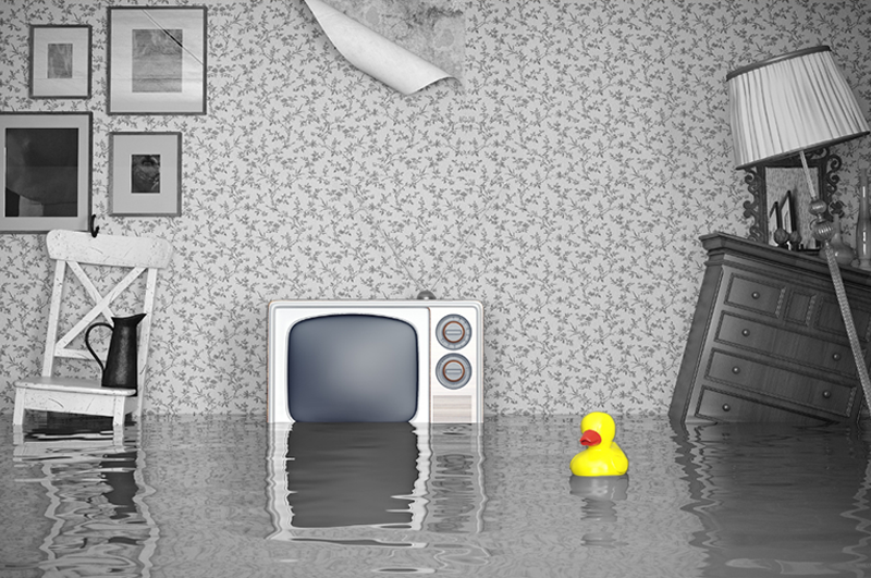 Flooded-Room_BW